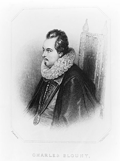 Portrait of Charles Blount (c.1562-1606) 8th Earl of Devonshire, from 